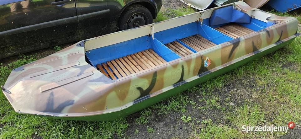 wędkarzaNa rybyProfesjonalAluminiowaŁódź łódka Łodzie i motorówki
