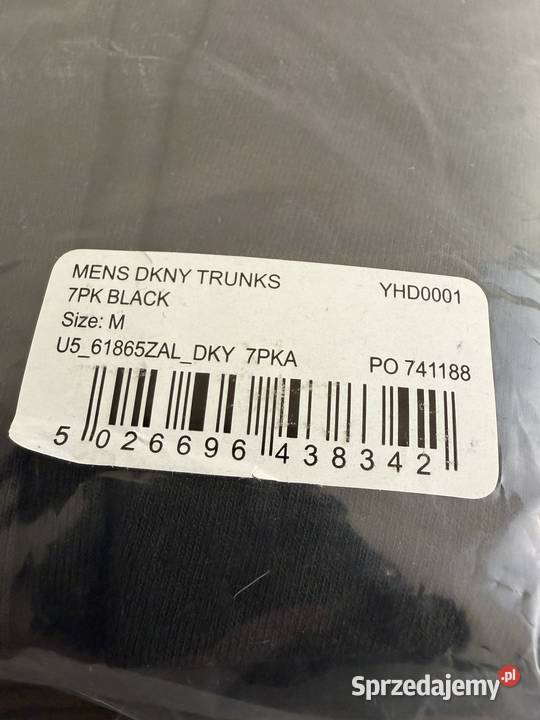 Bokserki Męskie DKNY Trunks 7 pack M Bielizna Warszawa