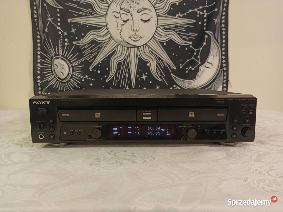 Odtwarzacz Nagrywarka CD SONY RCDW100 Elektronika Kamienna Góra