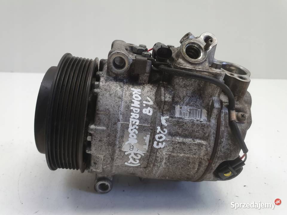 SPRĘŻARKA KLIMATYZACJI Mercedes W203 18 K pompa Kompresory klimatyzacji Chełm