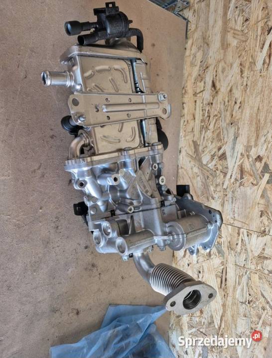 Zawór EGR z chłodnicą Mercedes OM654 Recyrkulacja spalin EGR lubuskie Obłotne