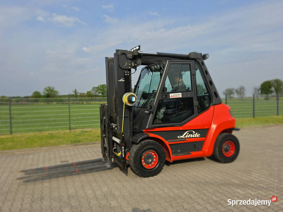 Wózek widłowy LINDE H60D02 2015 r udźwig 6 ton Żabikowo