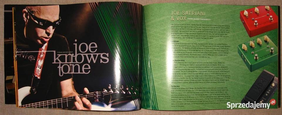 VOX Complete Catalogue Volume 12 amps guitar Kępice