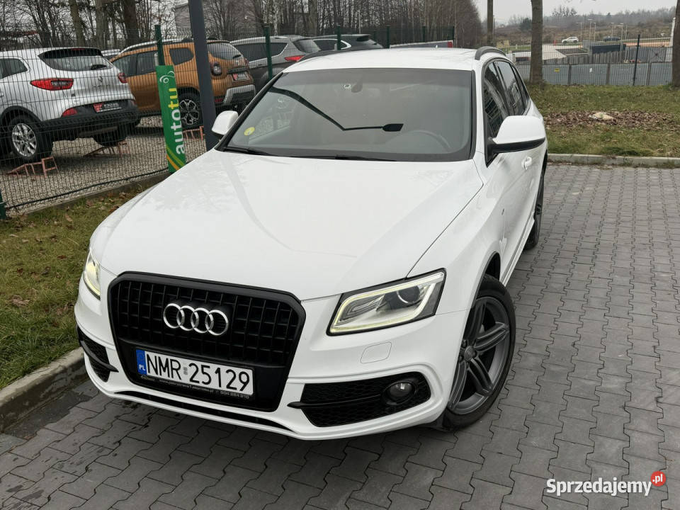 Audi Q5 20 TDI 177 LED SLINE QUATTRO Automat 4/5 Motoryzacja Mrągowo