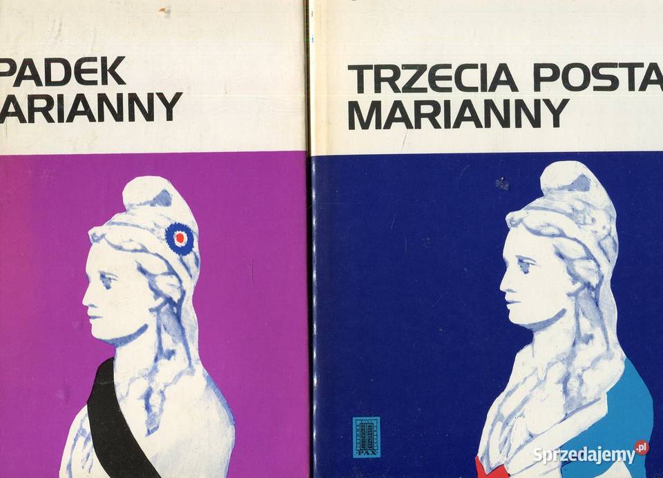 Trzecia postać Marianny Upadek Marianny Jan twarda z obwolutą Szczecin