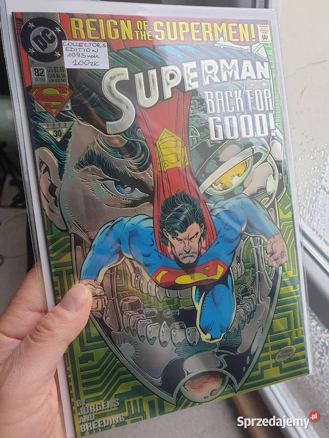 Superman Reign Of The Supermen collectors Gdynia