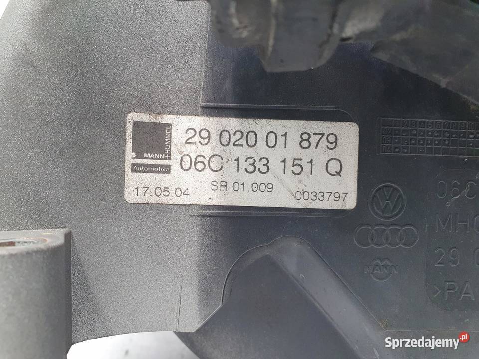 KOLEKTOR SSĄCY Audi A4 B6 30 V6 06C133151Q osobowe lubelskie Chełm