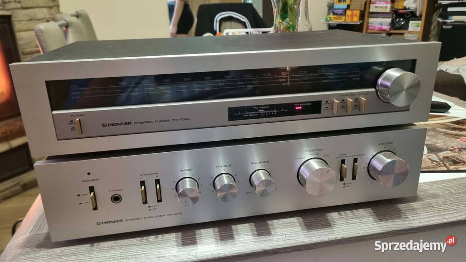 Wzmacniacz Pioneer SA408 plus tuner Pioneer Warta