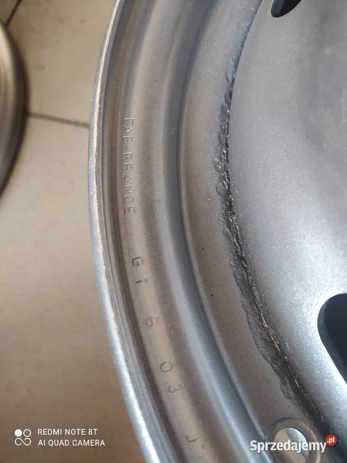 KOMPLET FELG STALOWYCH 16 5x120 55J ET50 stalowe
