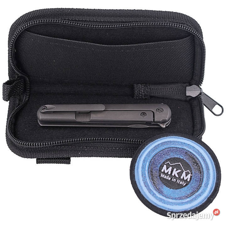 Nóż składany MKM Flame Dagger Black Titanium Warszawa