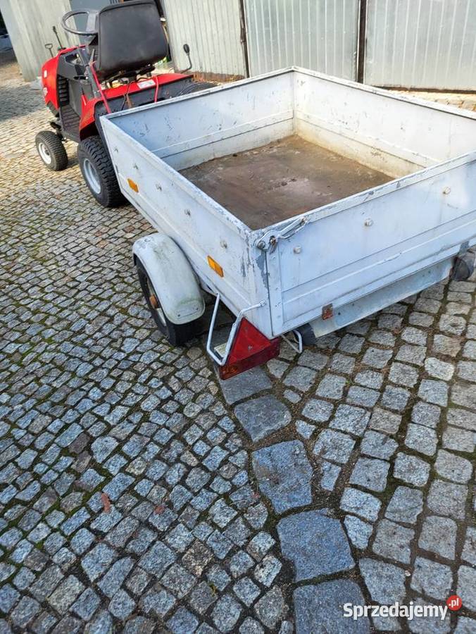 MAŁA PRZYCZEPKA DO SAMOCHODU TRAKTORKA KOSIARKI Rybnik