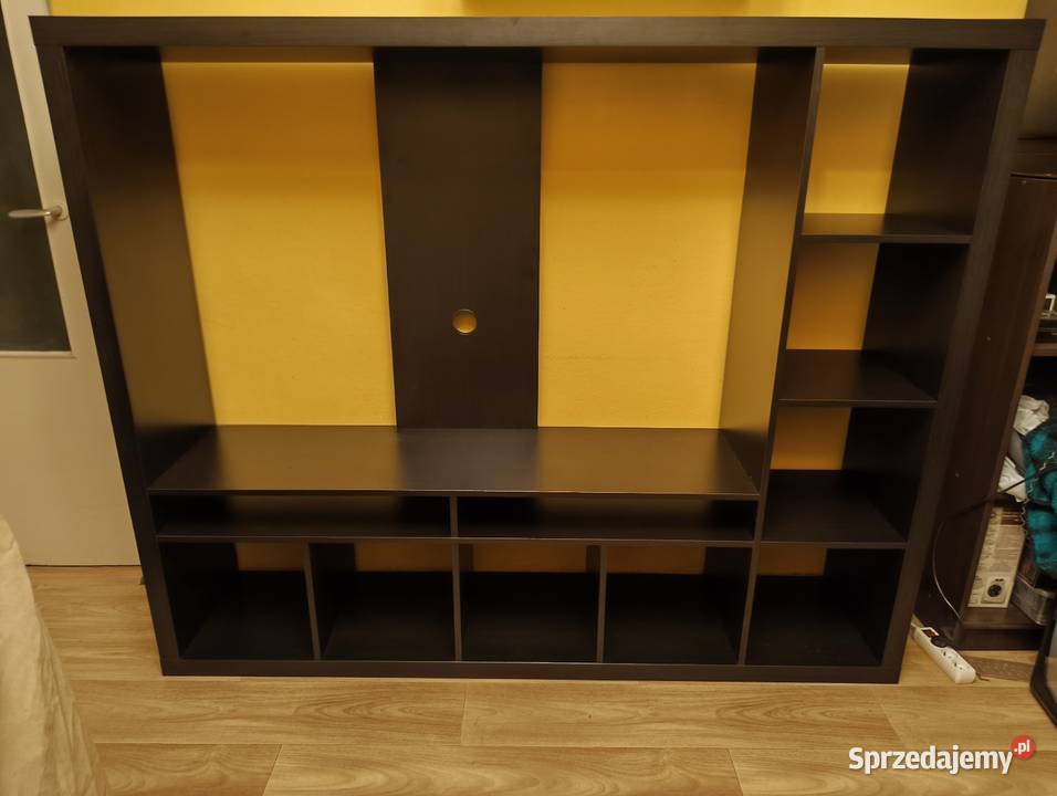 Szafka regał RTV IKEA Lappland ciemnobrązowa łódzkie Łódź