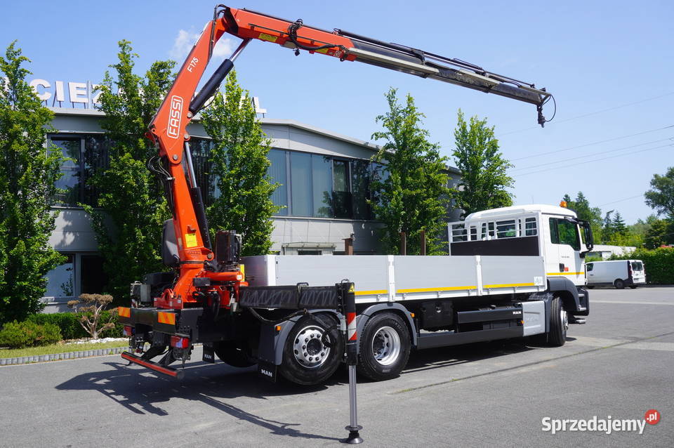 Man TGS 26360 burtowy Dźwig Fassi F175 77 t 3 oś Rok produkcji 2016 małopolskie Kraków