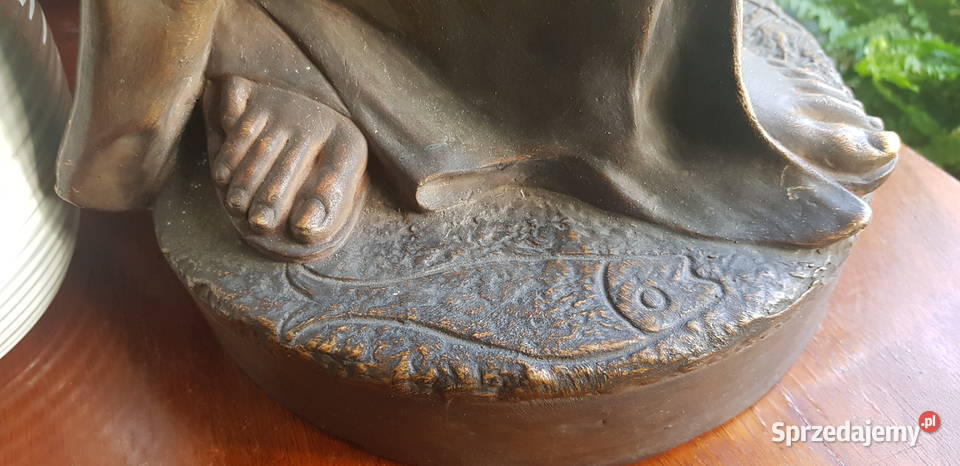 Figura Goldscheider Ligia ceramika szkliwiona Orneta sprzedam