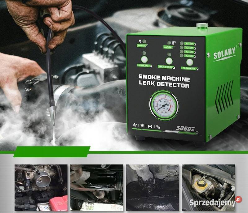 SOLARY SD602 GENERATOR DYMU TESTER SZCZELNOŚCI Gdańsk