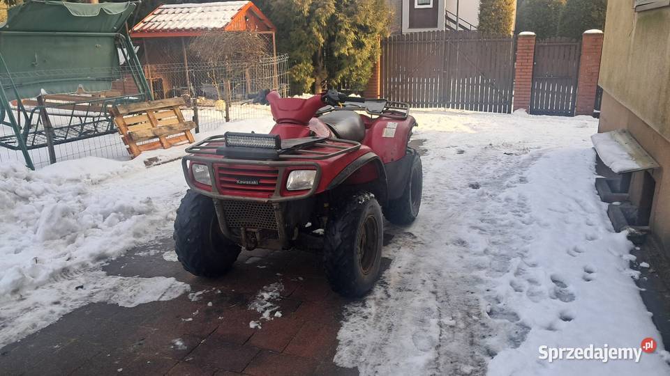 Kawasaki prairie 650 4x4 benzyna śląskie Chorzów