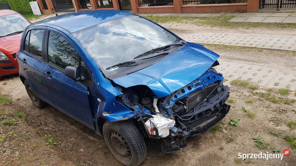 TOYOTA YARIS 10 2007 USZKODZONA pomorskie Gdynia