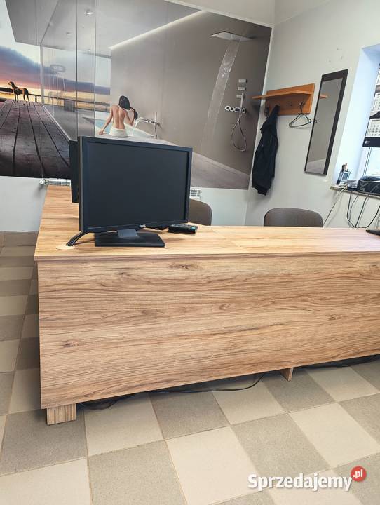 Meble biurowe biurko na 2 stanowiska szafa na małopolskie Chrzanów