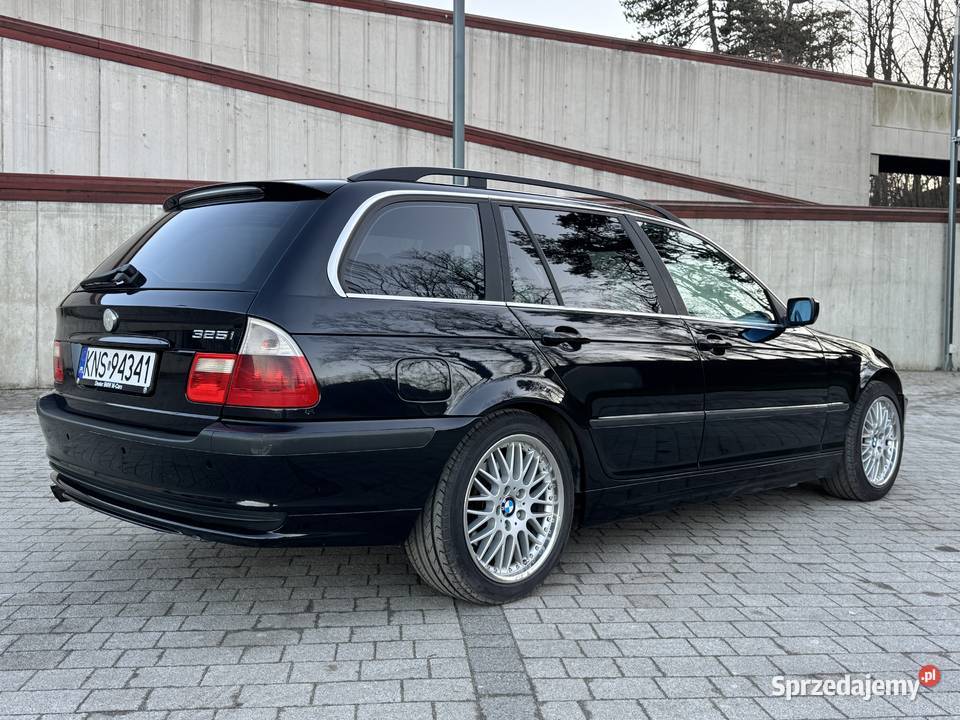 BMW E46 325i Touring czarny małopolskie Nowy Sącz