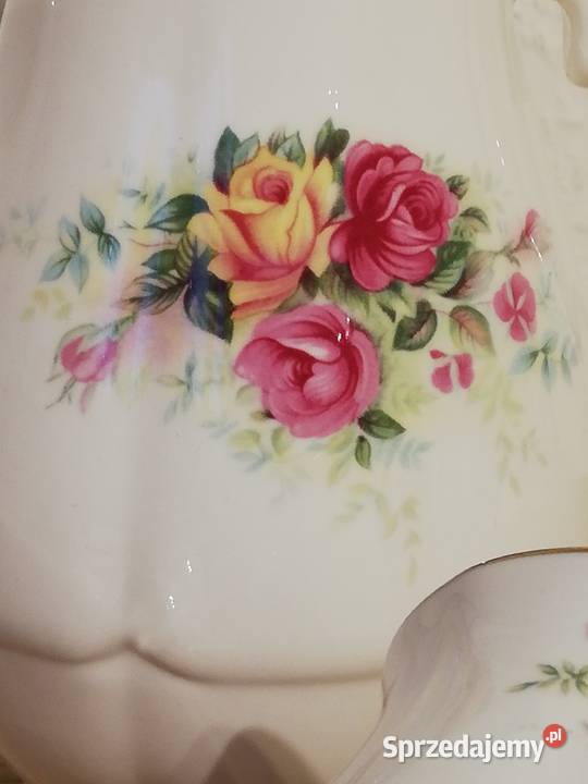 Porcelana Angielska letnie róże