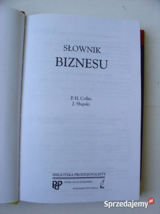 Słownik Biznesu angielskopolski z indeksem Łódź