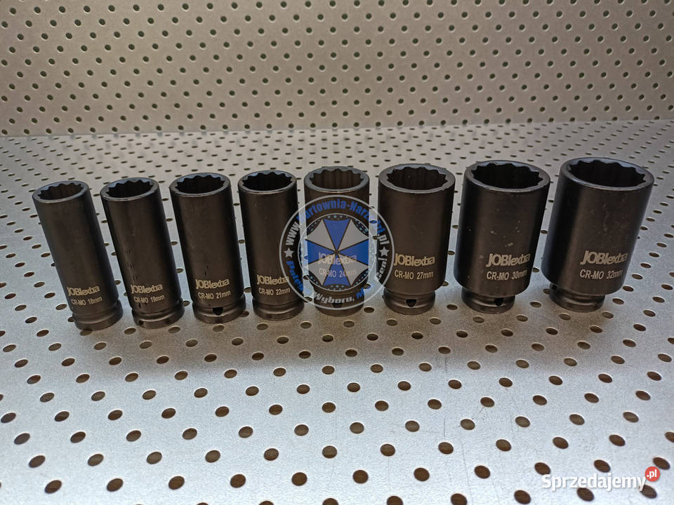 832mm 20el Nasadki udarowe 12kątne Długie 12 Nowe sprzedam