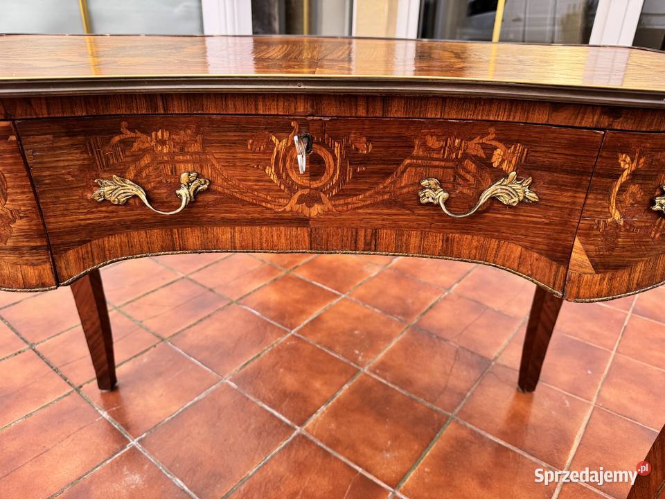 Biurko francuskie ludwik XV barokowe antyk Biurka Sulbiny