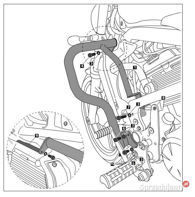 Gmole do Kawasaki Vulcan S 1524 Mrągowo