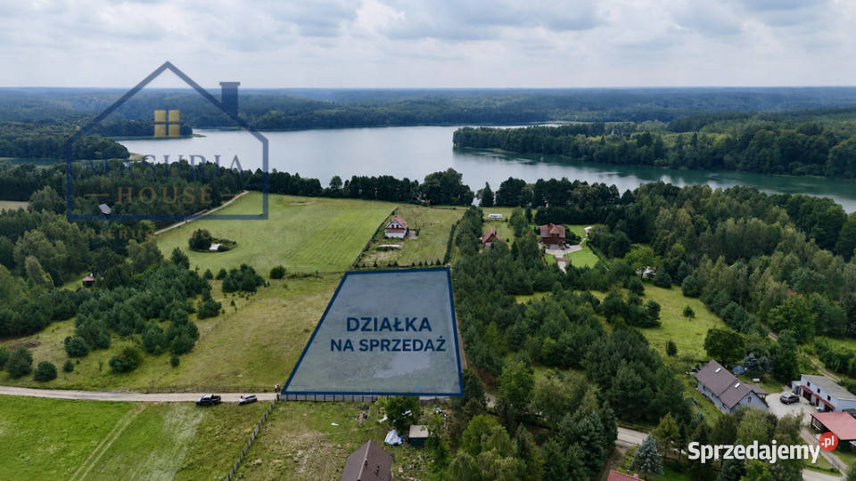 działka letniskowa jeziorem Osetno