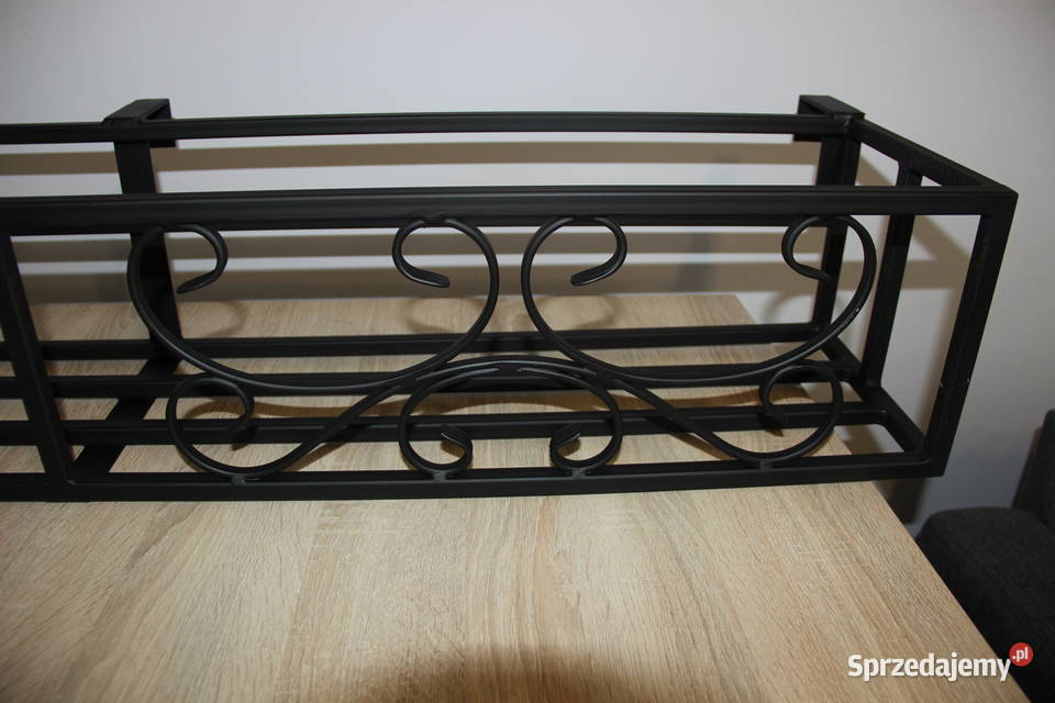 Kosz na kwiaty poręczy balustrady kwietnik Skarbimierz sprzedam