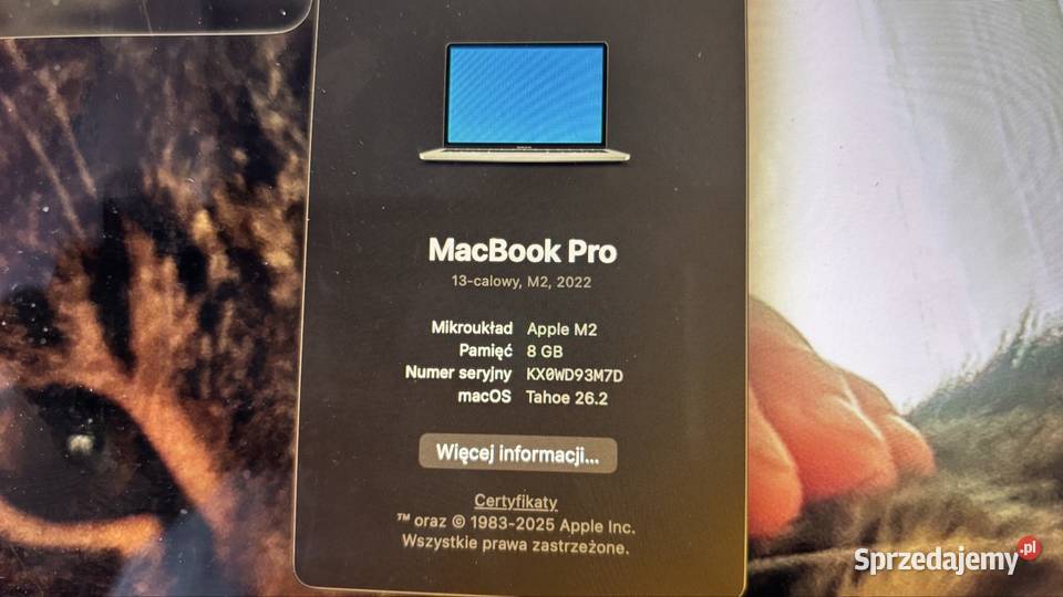 MacBook Pro 13 M2 2022 opolskie Opole