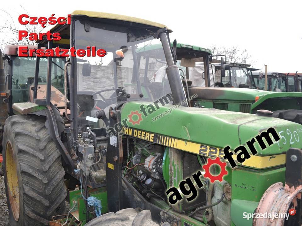 John Deere 2250 części skrzynia biegów silnik Części i osprzęt rolniczy dolnośląskie Byków sprzedam