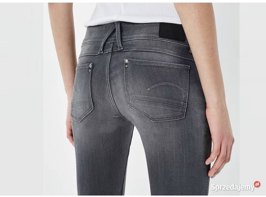 spodnie GSTAR LYNN ZIP 600876132071 W25 L30 Spodnie Zamość