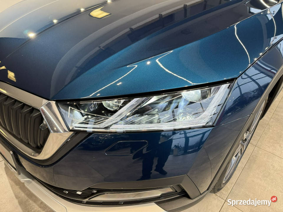 koda Octavia VAT 23 Combi Scout 20TDI 150 DSG garażowany Myślenice