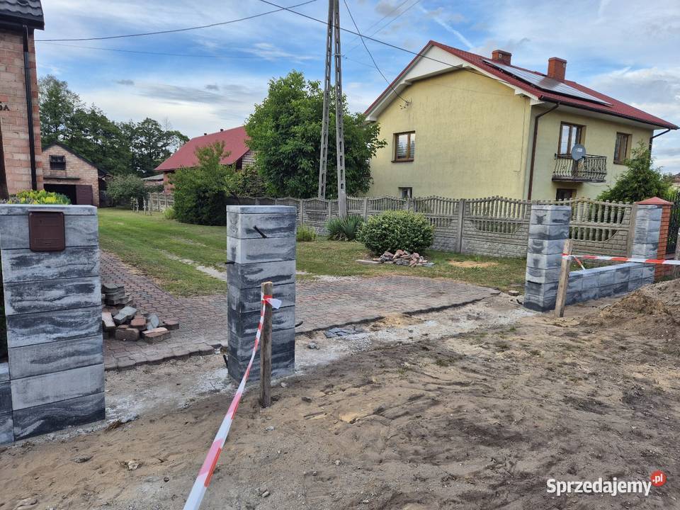 Bloczek ogrodzeniowy JONIEC Roma Horizon onyx