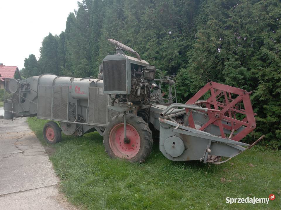 Kombajn Claas Europa Rolnictwo podkarpackie Lutcza