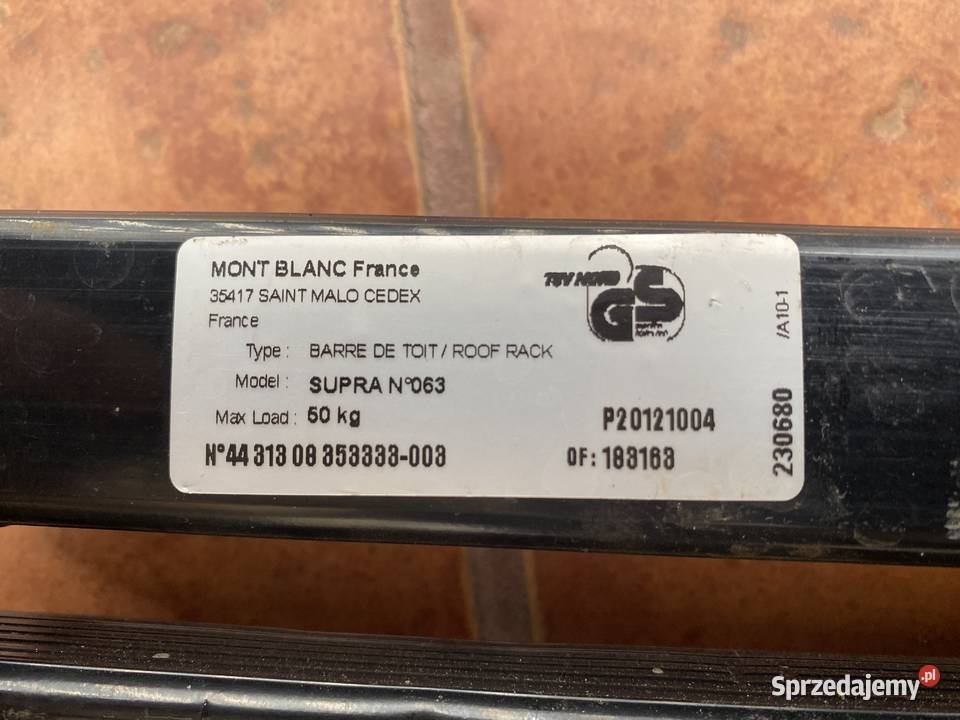 bagażnik dachowy seicento osobowe