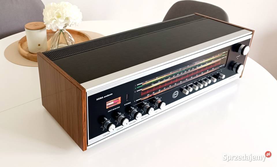 Amplituner Vintage Stereo REMA ANDANTE 830 Amplitunery Leszno sprzedam