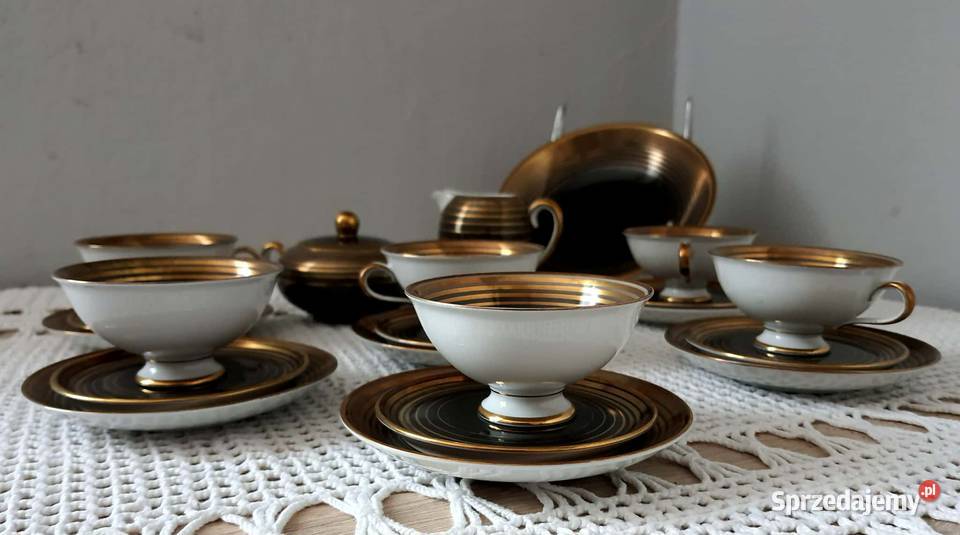 Porcelana Furstenberg zestaw kawowy Łódź