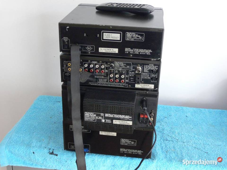 Wieża Technics SACA1080 pilot WYSYŁKA Jasło