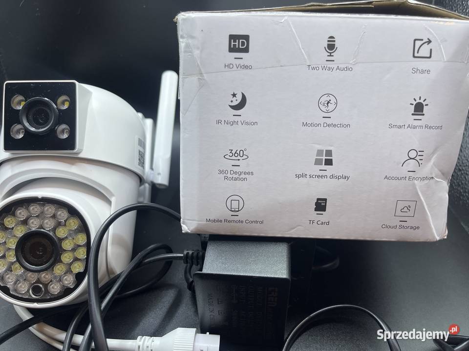 Camera podwójna hd Kamery Świdwin sprzedam