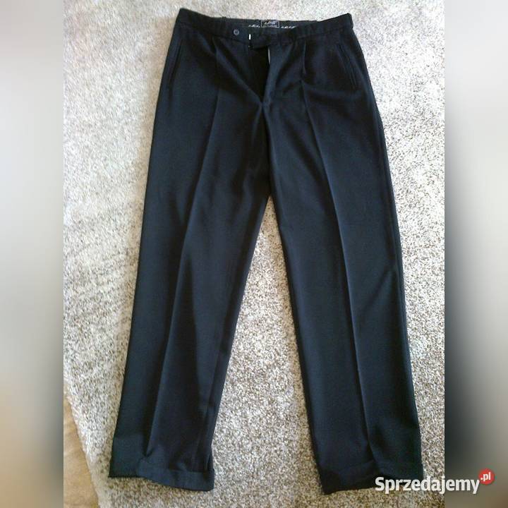 Spodnie wizytowe garniturowe Odzież wyjściowa Wielka Wieś sprzedam