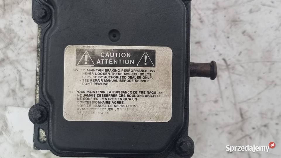 POMPA ABS HAMULCOWA TOYOTA COROLLA VERSO osobowe Lipno