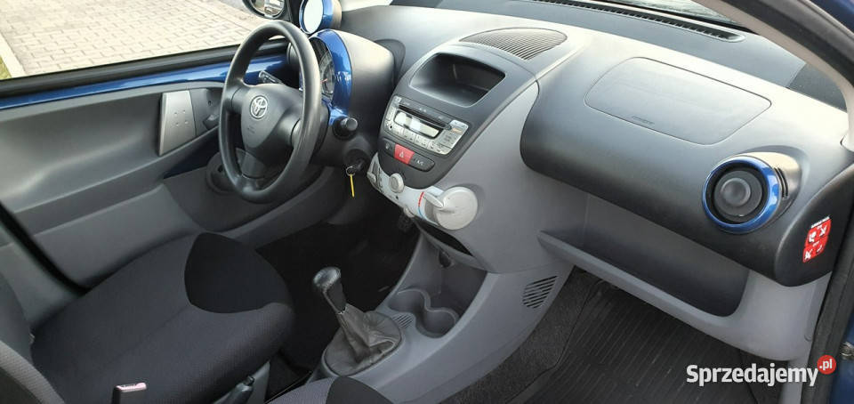 Toyota Aygo niski przebieg Klimatyzacja benzyna Przyszowice