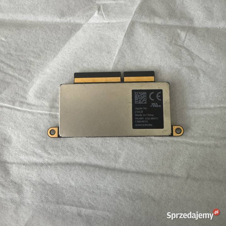 Oryginalny SSD 256GB Apple MacBook Pro A1708 mazowieckie Warszawa