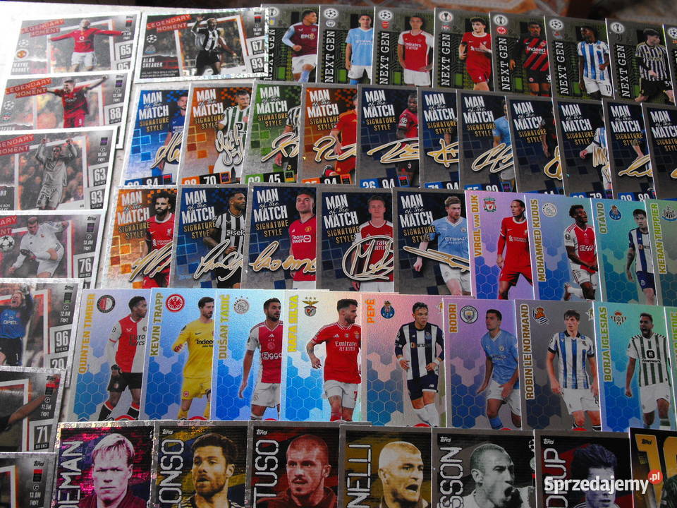 topps Match Attax Champions League 2024 komplet Mykanów