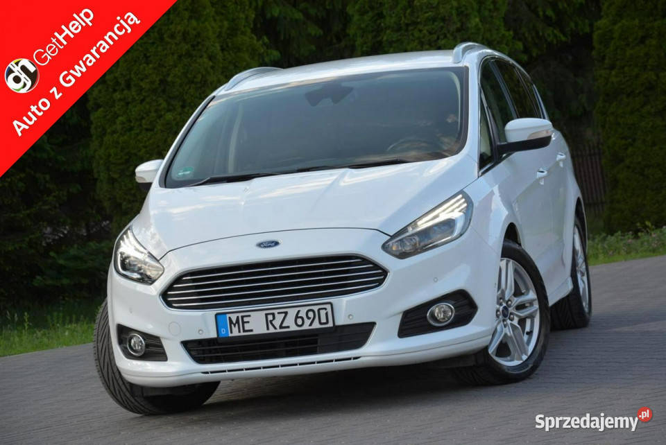 Ford S 7foteli Full Led Radar ACC Navi Park wielofunkcyjna kierownica Ostrów Mazowiecka