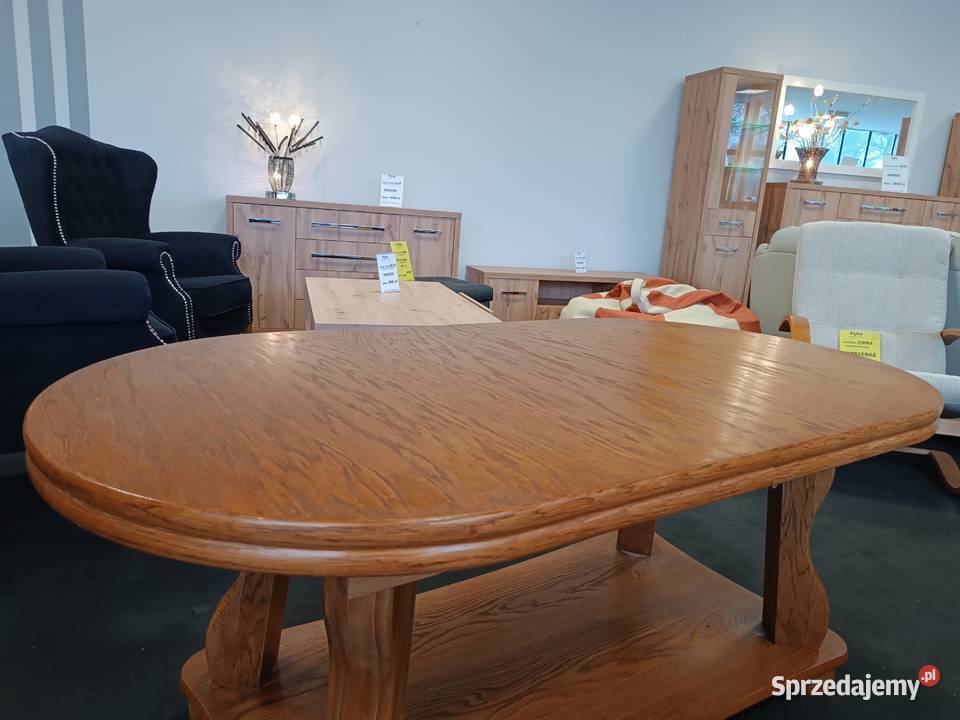 Nowa ława Dębowa OWALNA ROZKŁADANA do 200 70 sprzedam