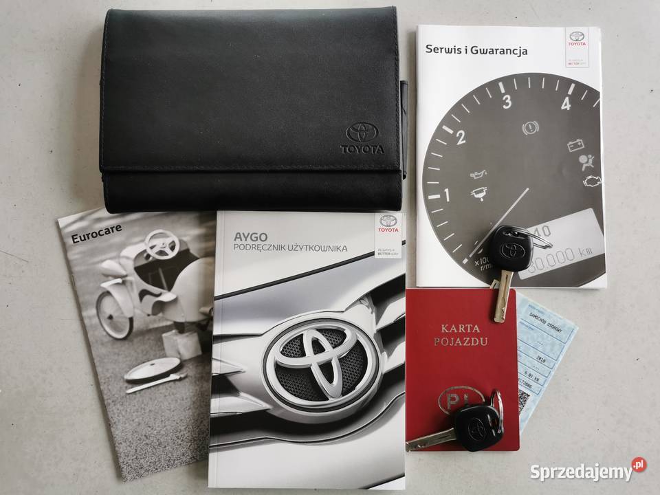 TOYOTA AYGO salon I właściciel kupiony w Polsce Radzymin