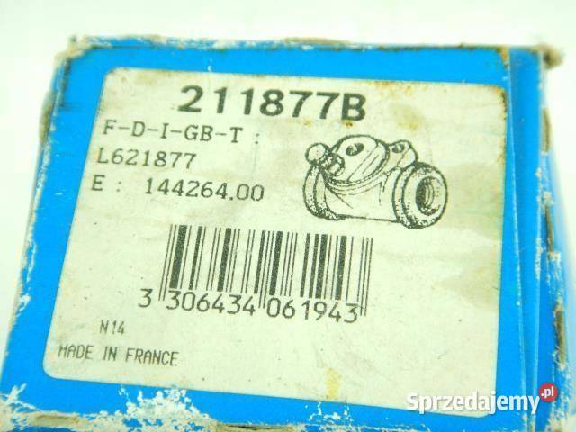 CYLINDER HAMULCOWY TYŁ CITROEN AX 8698 211877B osobowe